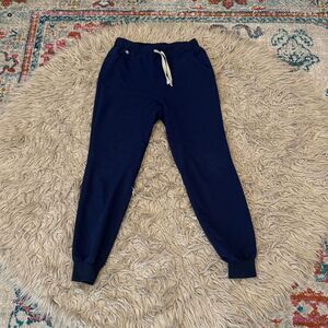 Figs navy jogger scrubs pants size XS/S